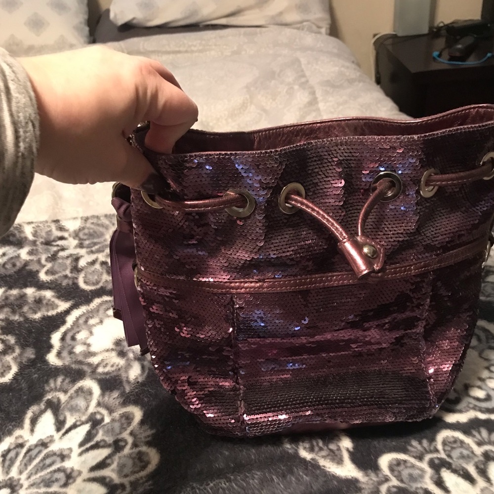 Limited addition Coach sequins bag